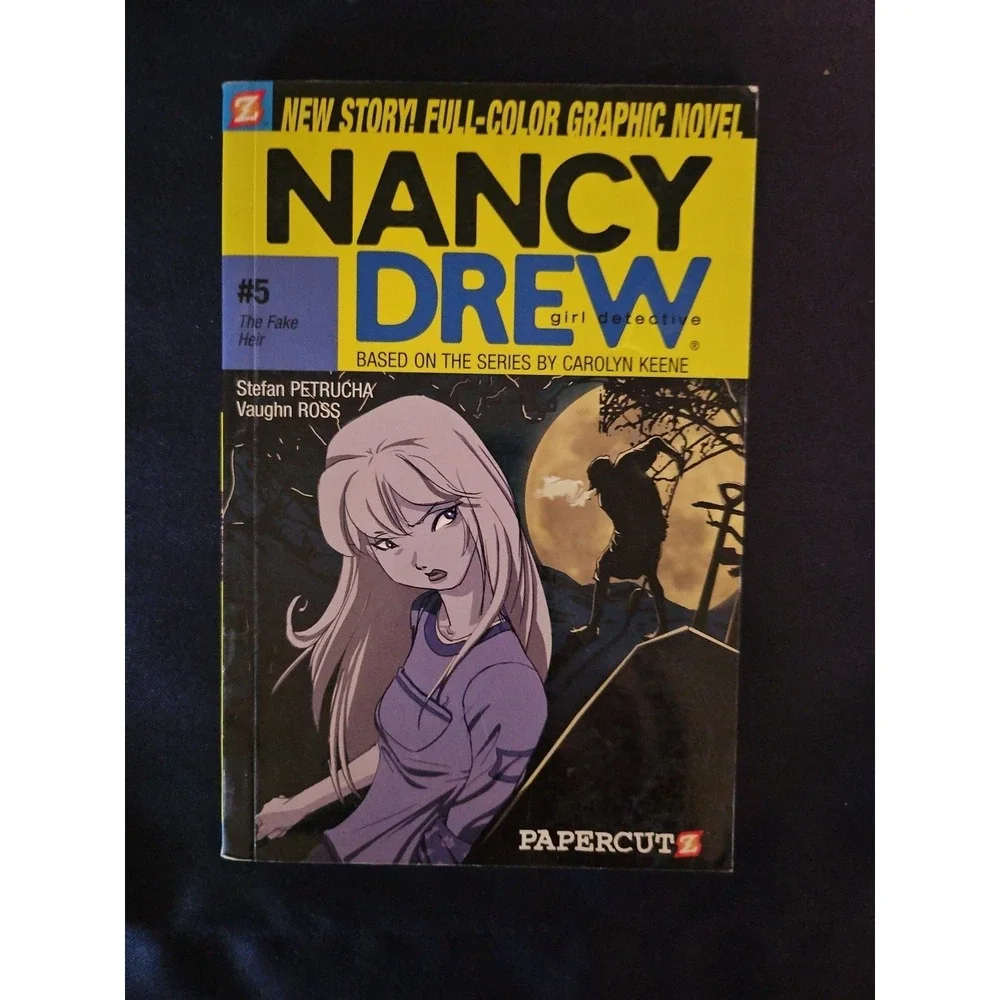 Nancy Drew Books #62 CR 1981,‎ #61 CR 1981, Soft Cover #1 &2 CR 2005, #5 CR2006,